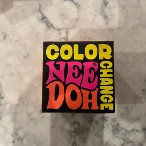 New in box unopened TikTok viral Color Change Nee Doh yellow